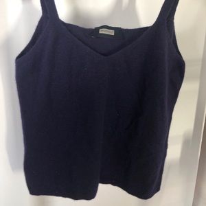 Matilde Vintage Cashmere Crop Tank Top